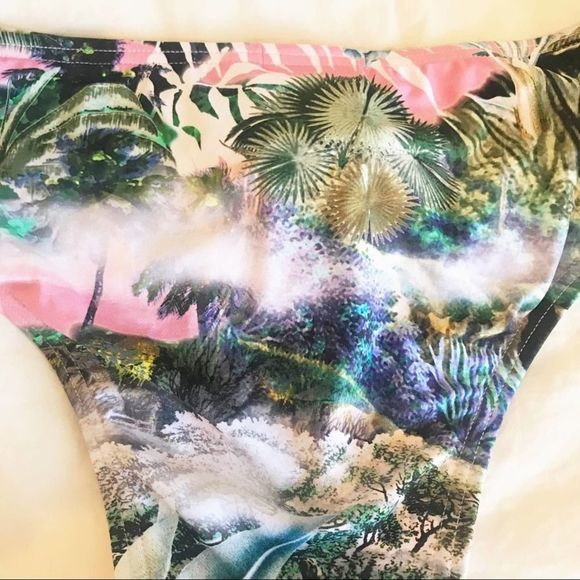 New BIKINI LAB Jungle Tropical Print Bikini - Picture 7 of 9